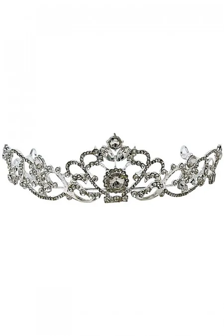 Tiara plateada