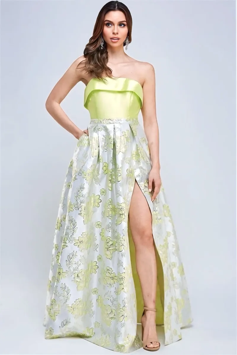 Vestido Verde Limón