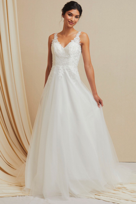 Vestido Blanco de Tul