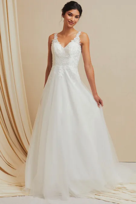 Vestido Blanco de Tul