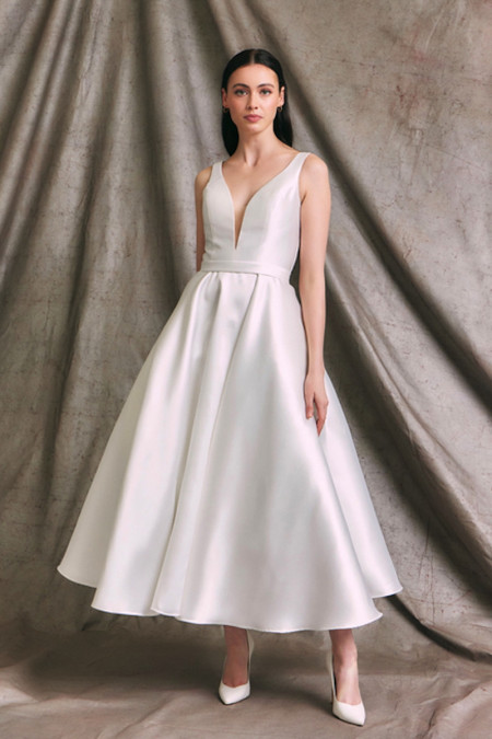 Vestido Blanco Midi