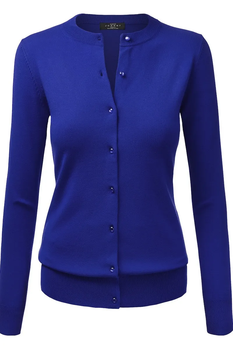 Cardigan Azul