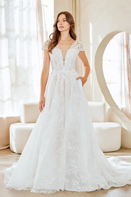 Vestido Corte en A