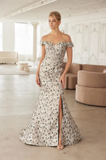 Vestido de Jacquard