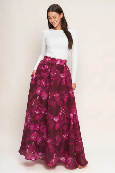 Falda Magenta