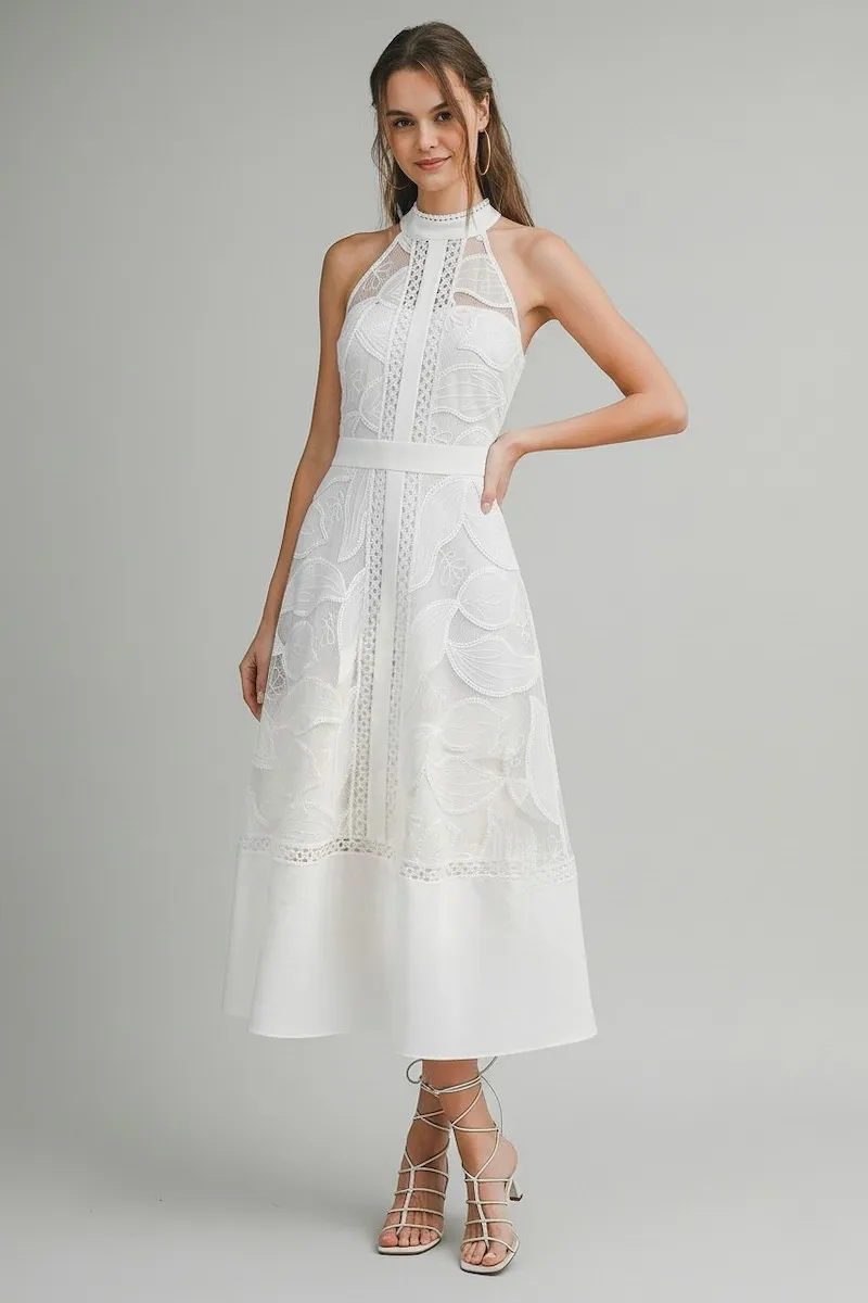 Vestido Blanco en A