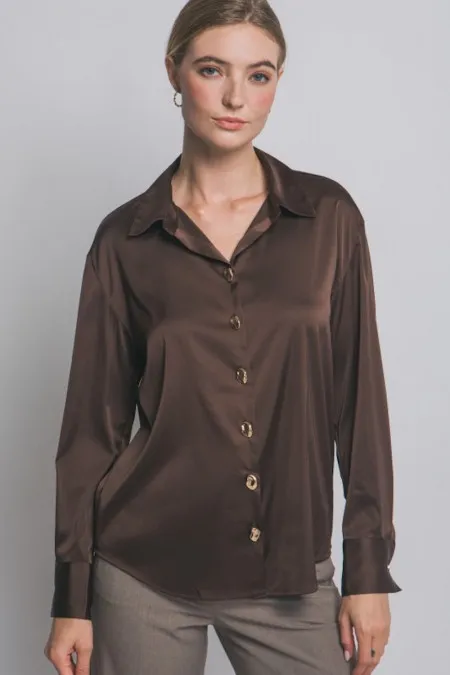 Blusa de Satín