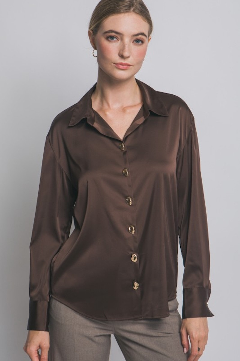 Blusa de Satín