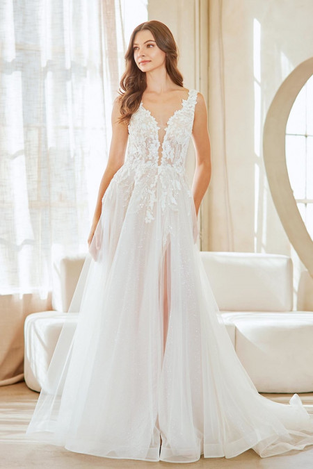 Vestido Blanco Perla