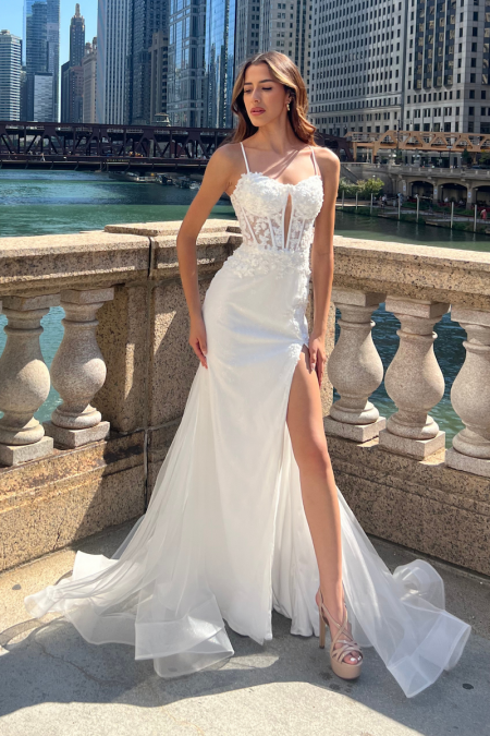 Vestido Blanco Perla