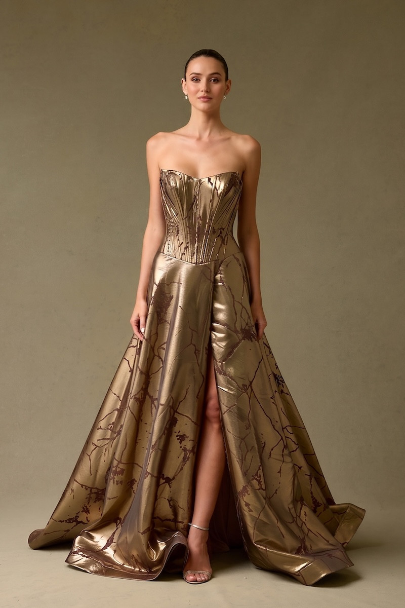 Vestido con Corset