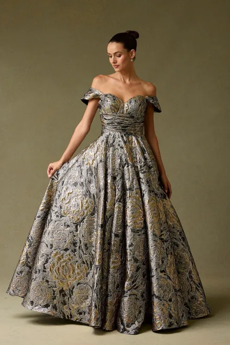 Vestido en Jacquard