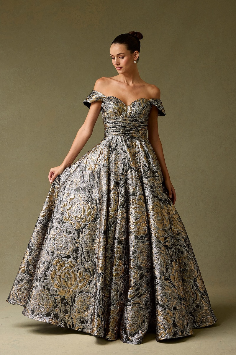 Vestido en Jacquard