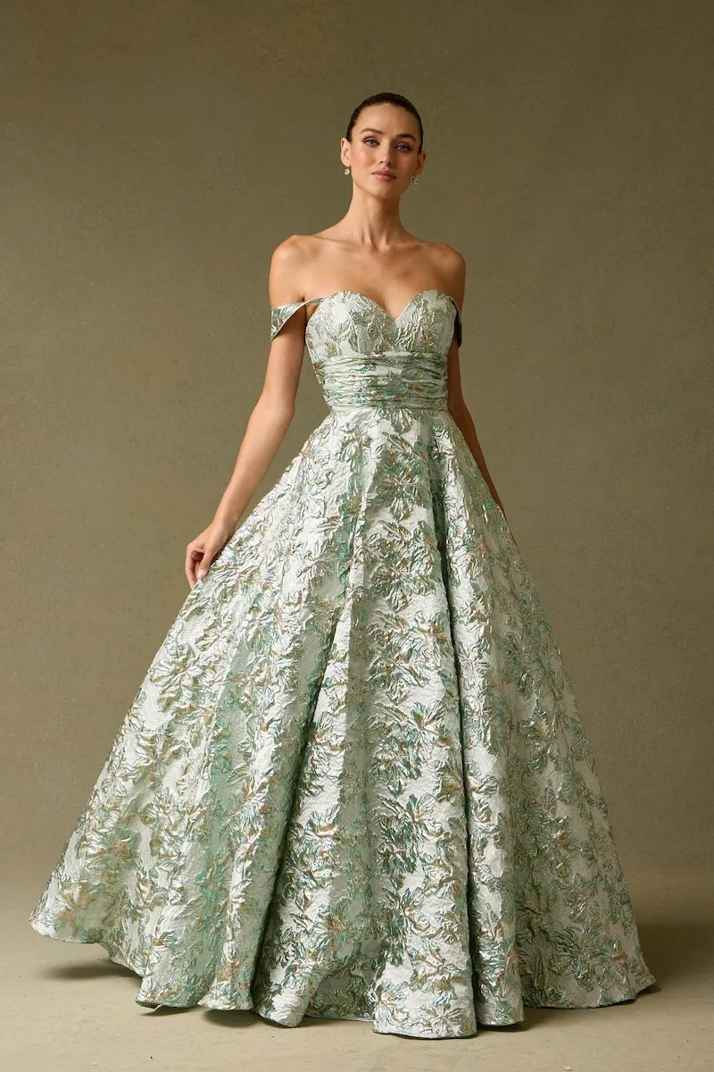 Vestido de Jacquard