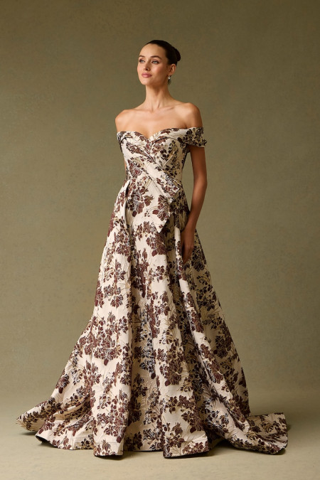 Vestido de Jacquard