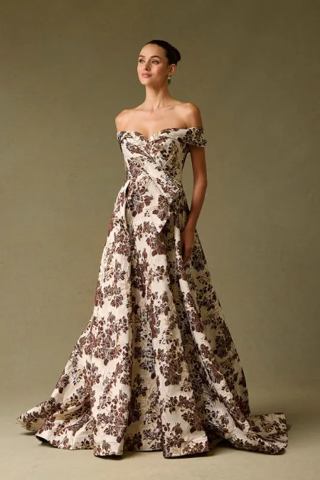 Vestido de Jacquard