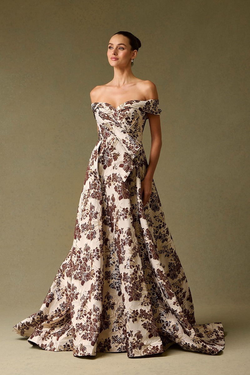 Vestido de Jacquard
