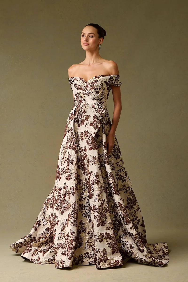 Vestido de Jacquard