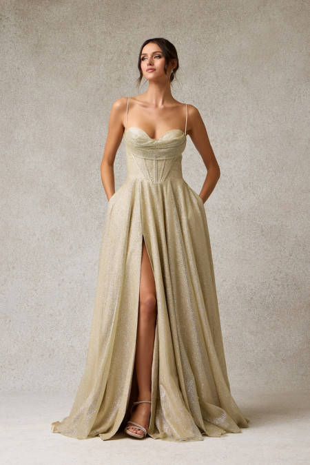 Vestido Champagne