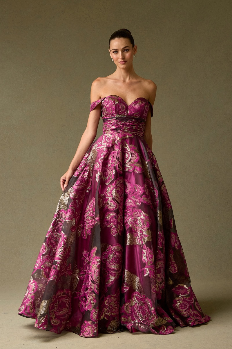 Vestido en Jacquard