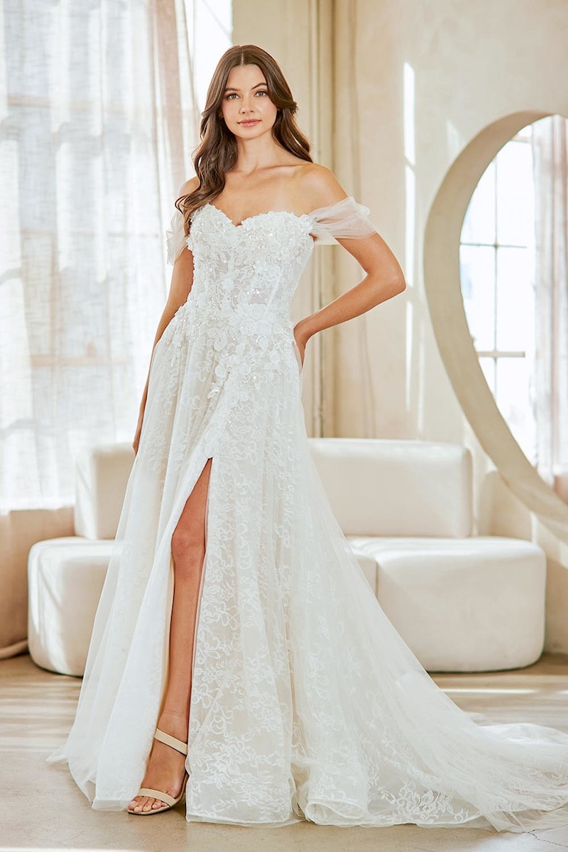 Vestido Off Shoulders Blanco