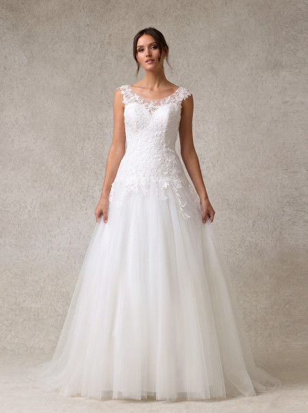 Vestido Blanco en A