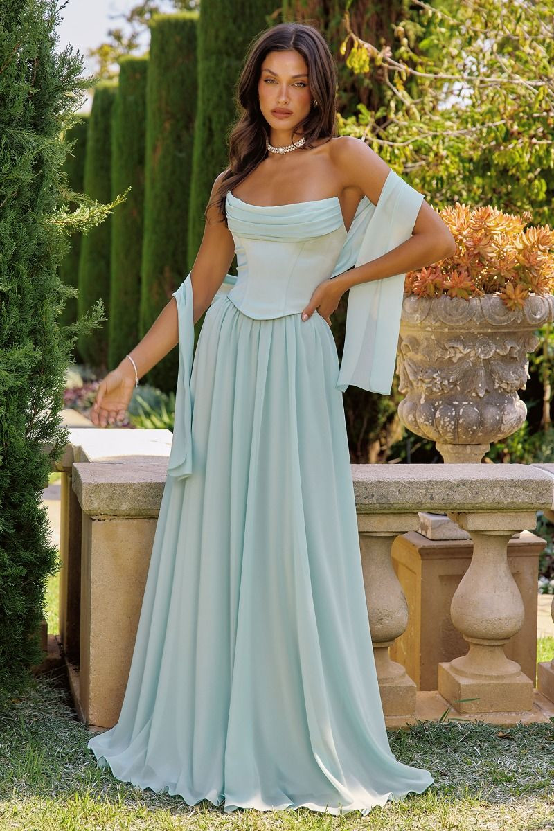 Vestido Verde Claro