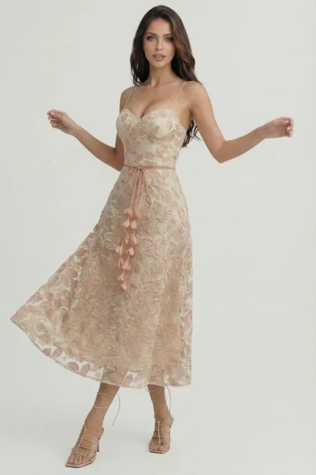 Vestido Bordado