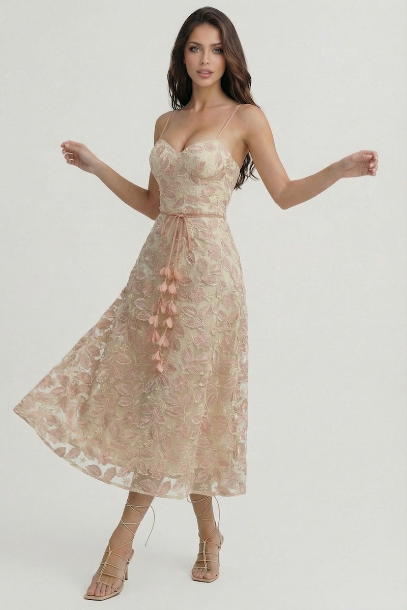 Vestido Bordado