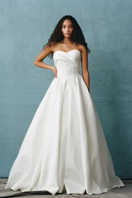 Vestido Blanco Strapless