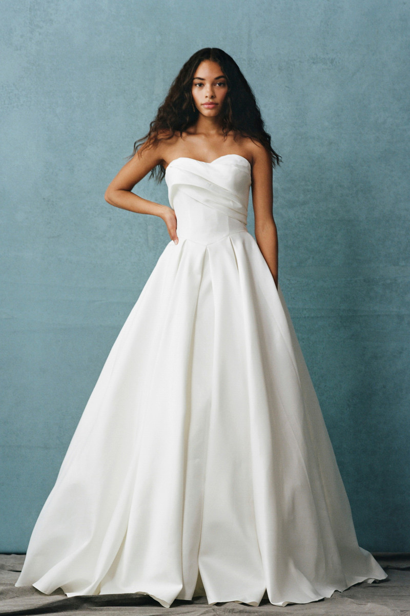 Vestido Blanco Strapless