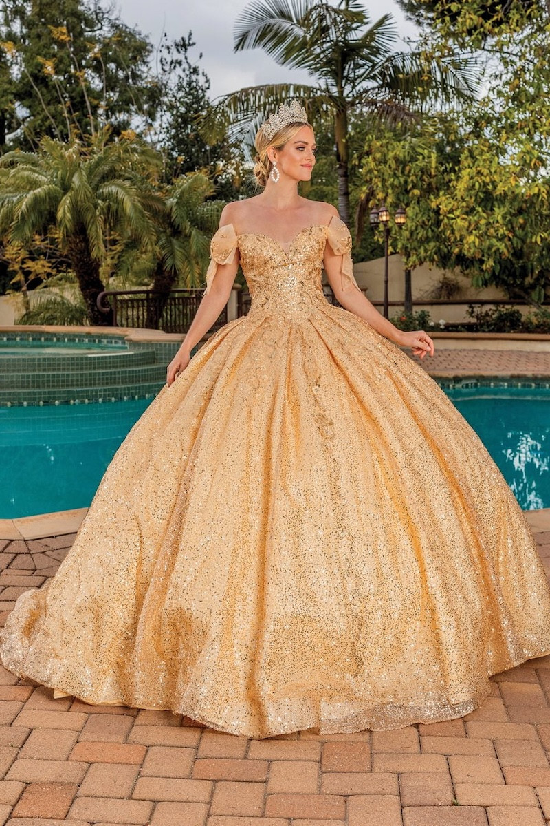 Vestido Dorado