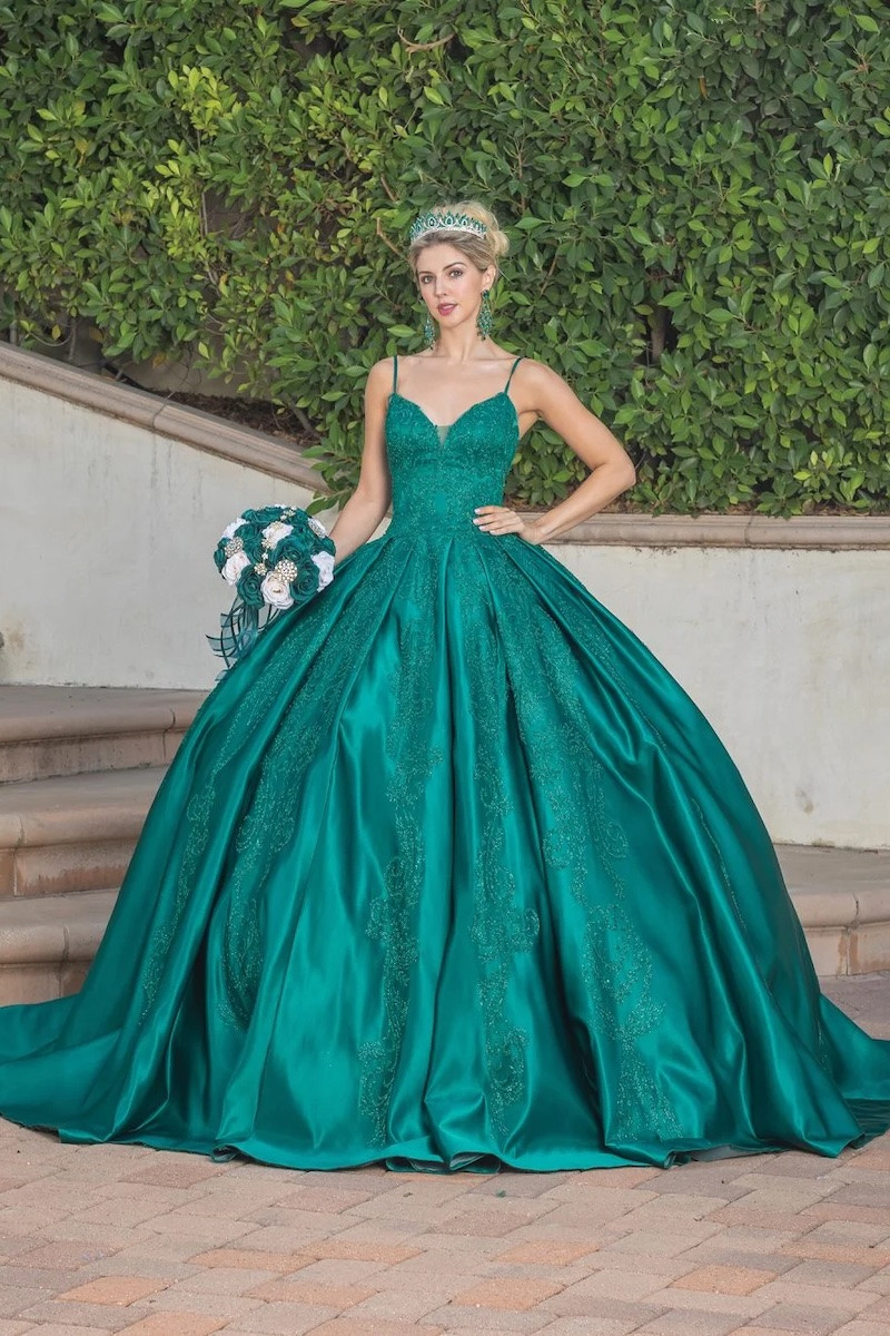 Vestido Verde Esmeralda