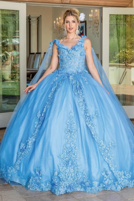 Vestido Celeste
