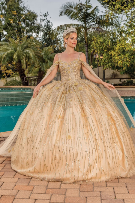 Vestido Dorado