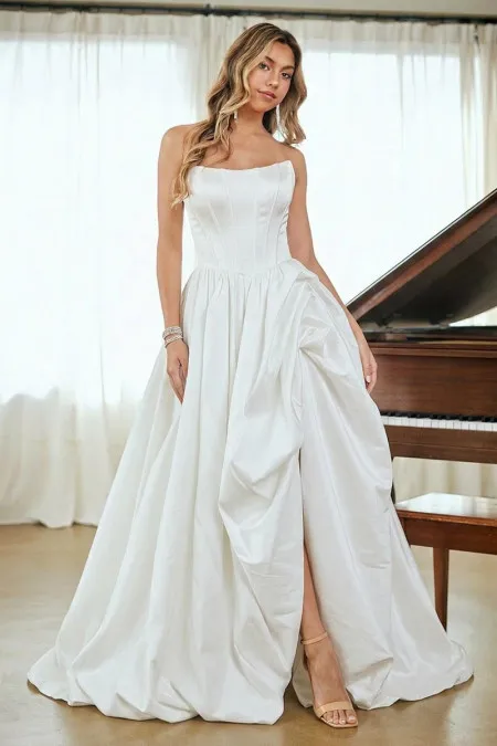 Vestido Blanco de Corset