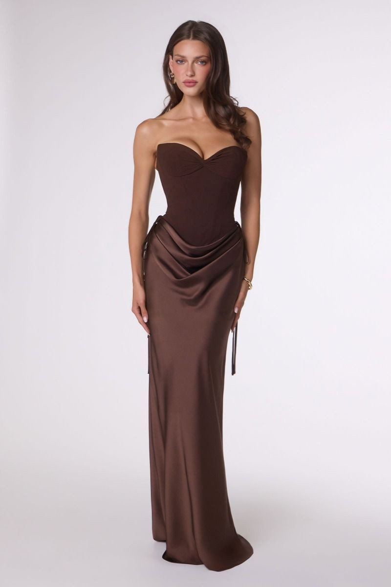 Vestido Café Chocolate