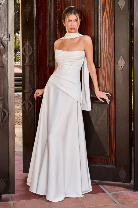Vestido Blanco de Corset