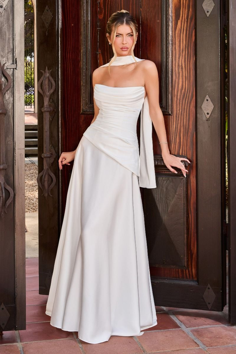 Vestido Blanco de Corset