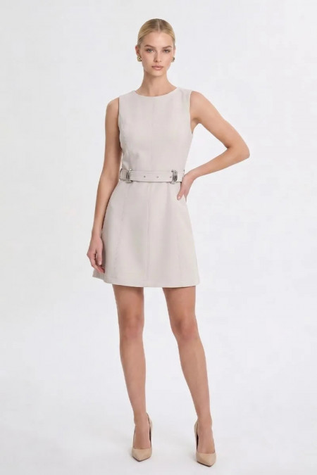 Vestido Beige