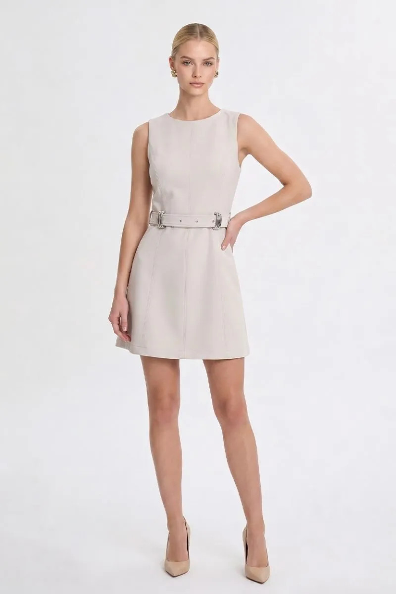 Vestido Beige