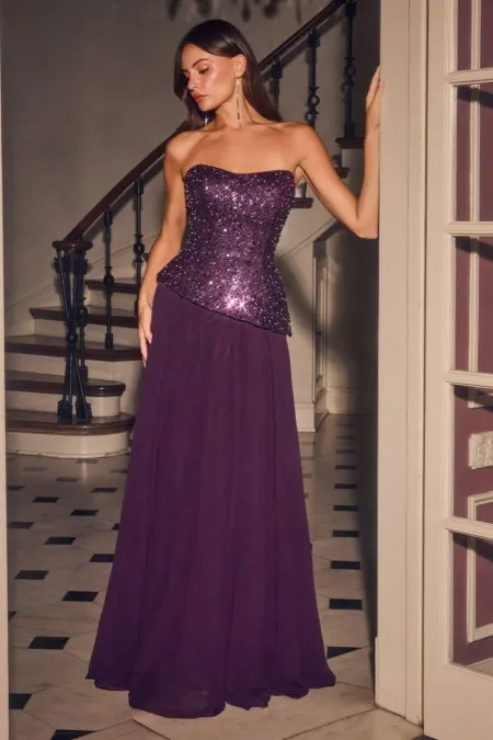 Vestido Morado