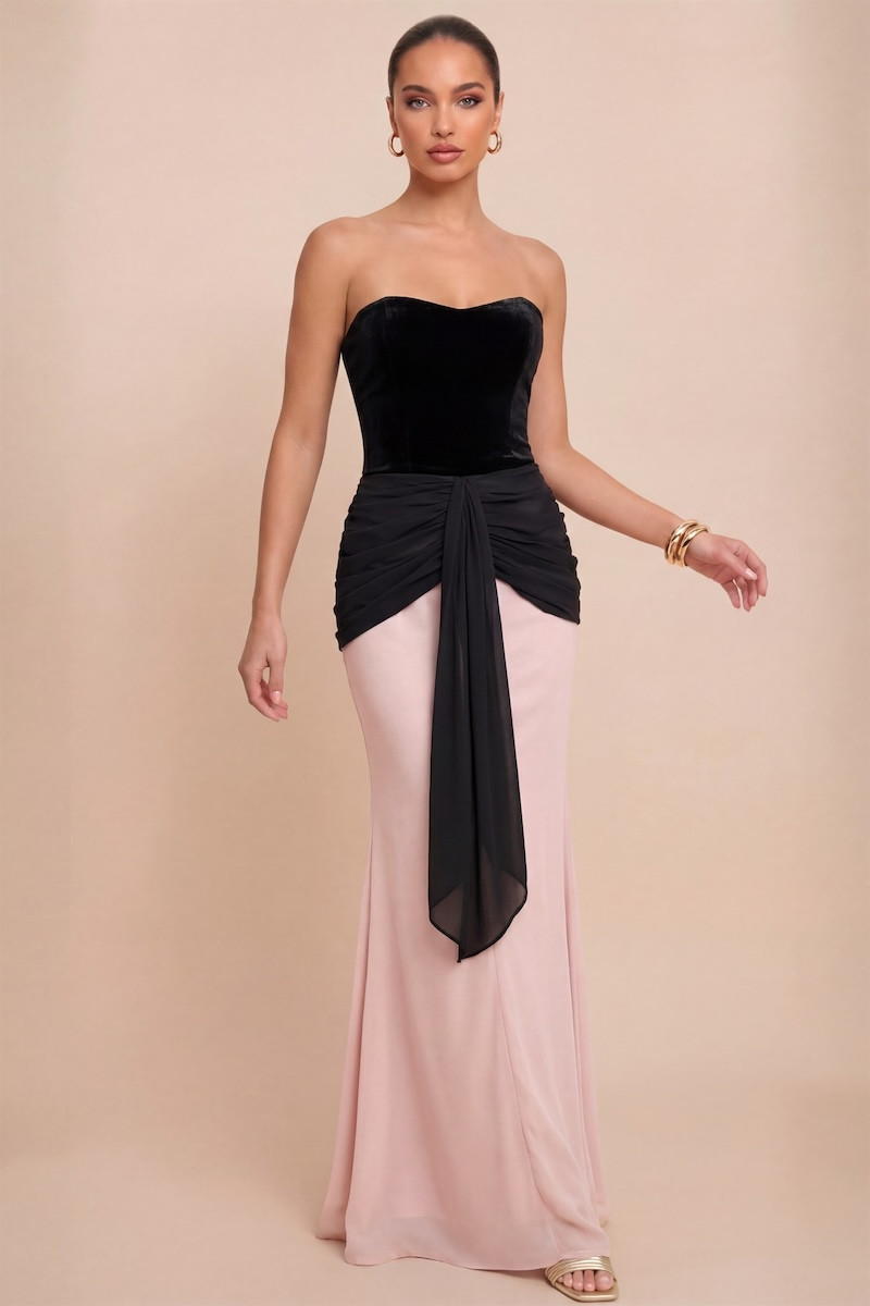 Vestido Bicolor