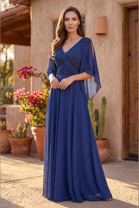 Vestido Azul Marino