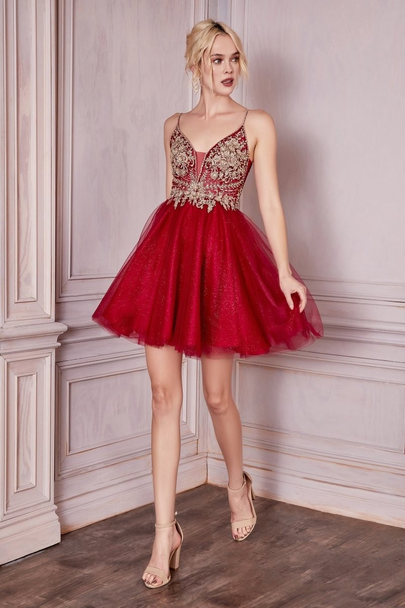 Vestido Borgoña