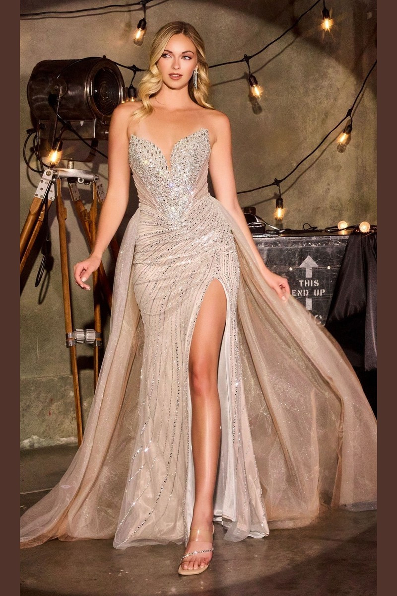 Vestido Plateado