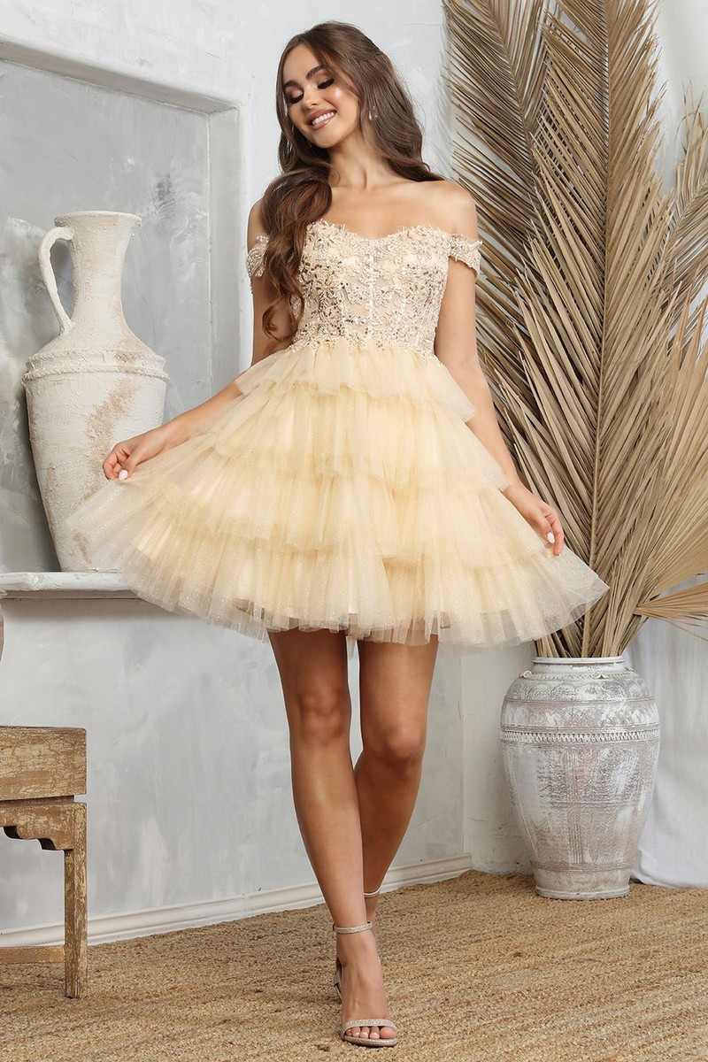 Vestido Champagne