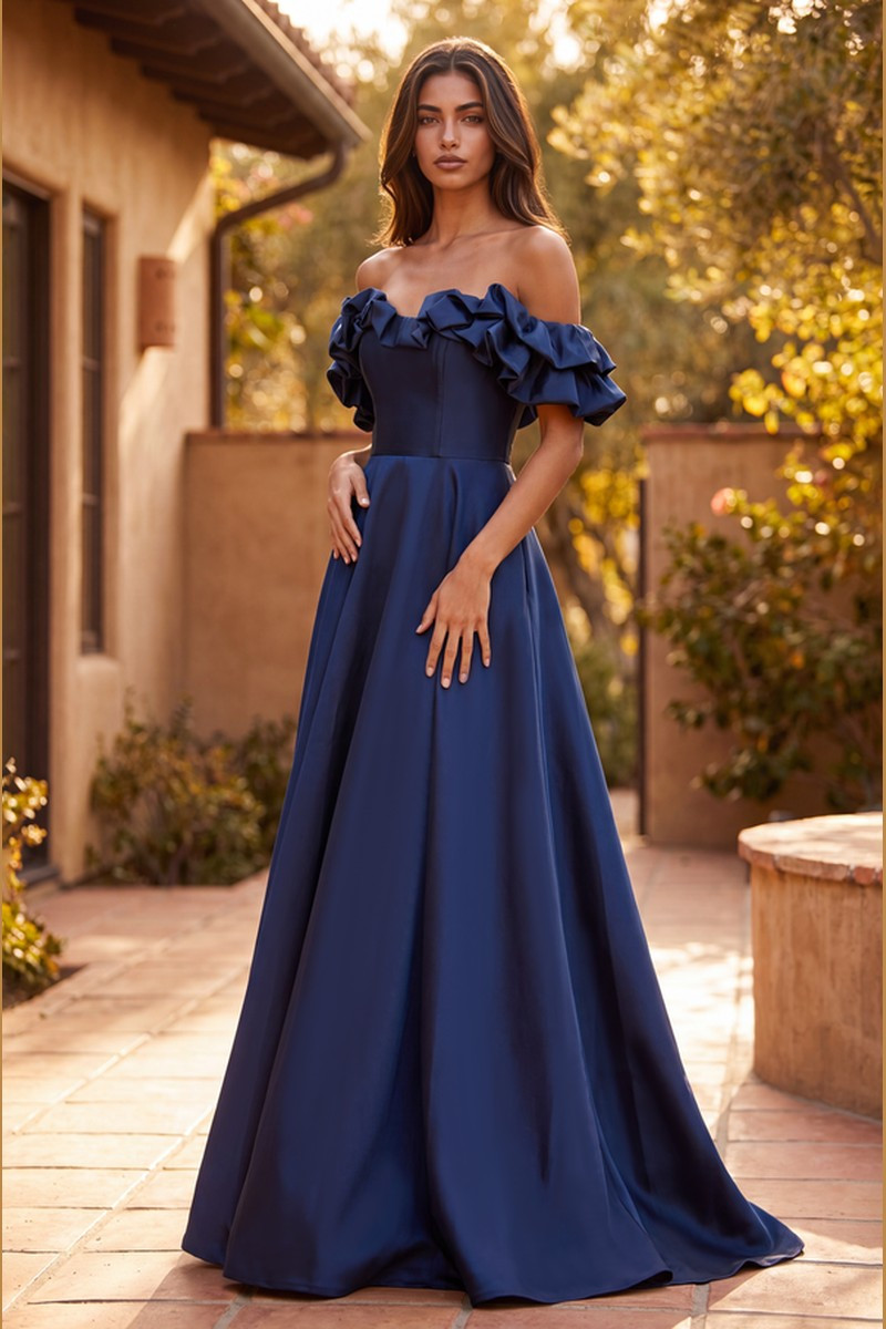 Vestido Azul Marino