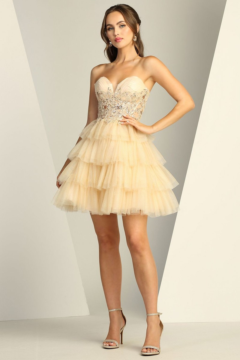 Vestido Champagne