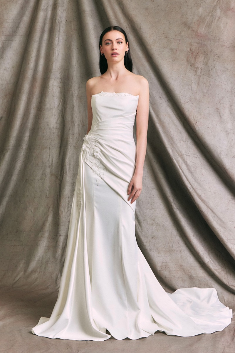 Vestido Blanco Sirena con Cola